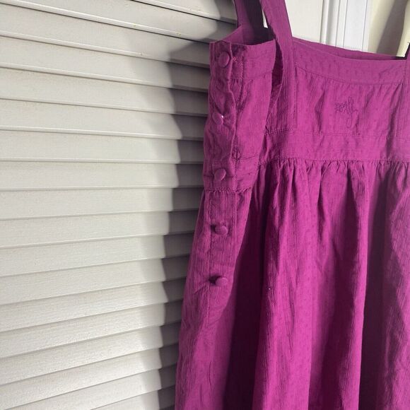 Y2K Roxy Womens Size 9 Junior Zip Summer SunDress Square Neck Mini Lined - Picture 9 of 11